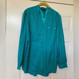 Style & Co Turquoise Top 🌴